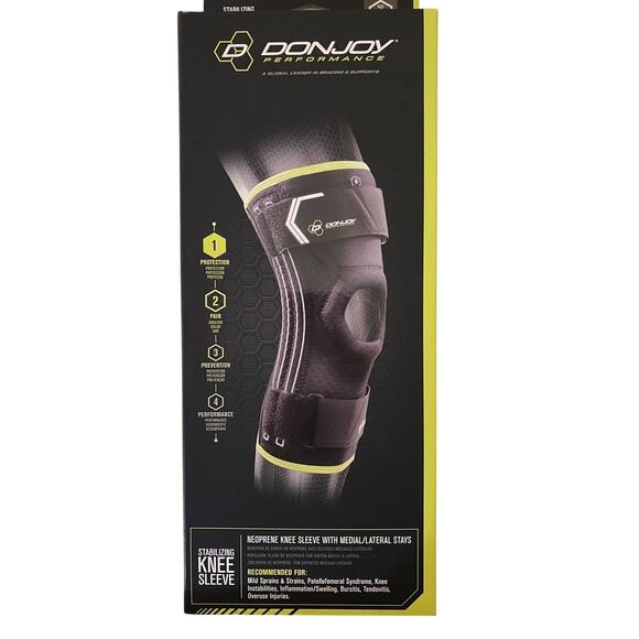 Donjoy Stabilizing Knee Sleeve Small - Picture 1 of 5